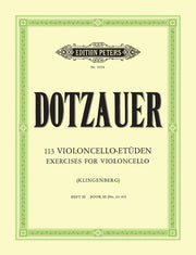 Dotzauer: 113 Exercises Vol.3