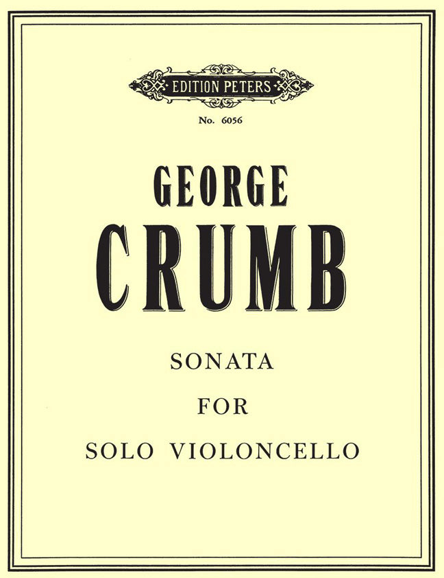 George Crumb: Sonata