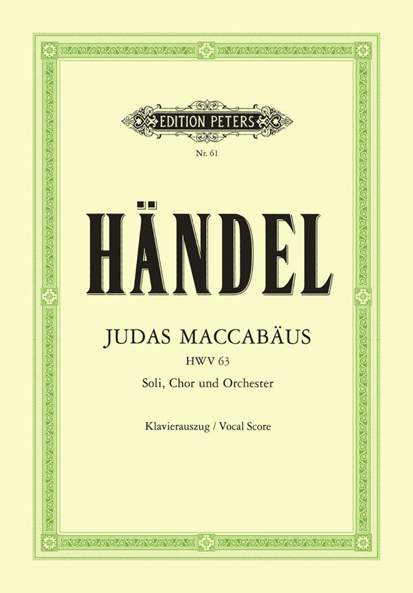 Händel: Judas Maccabeus  Geb.
