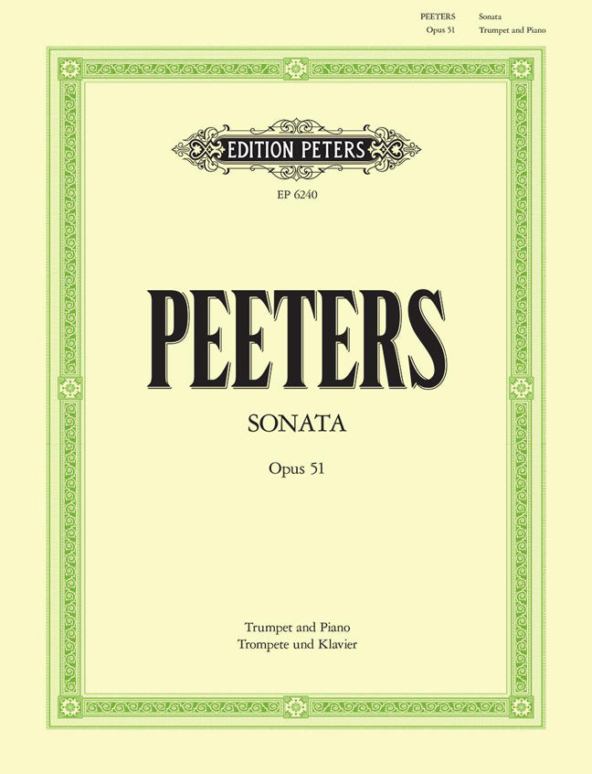 Flor Peeters: Sonata in B flat Opus51