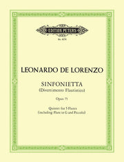 Leonardo de Lorenzo: Sinfonietta