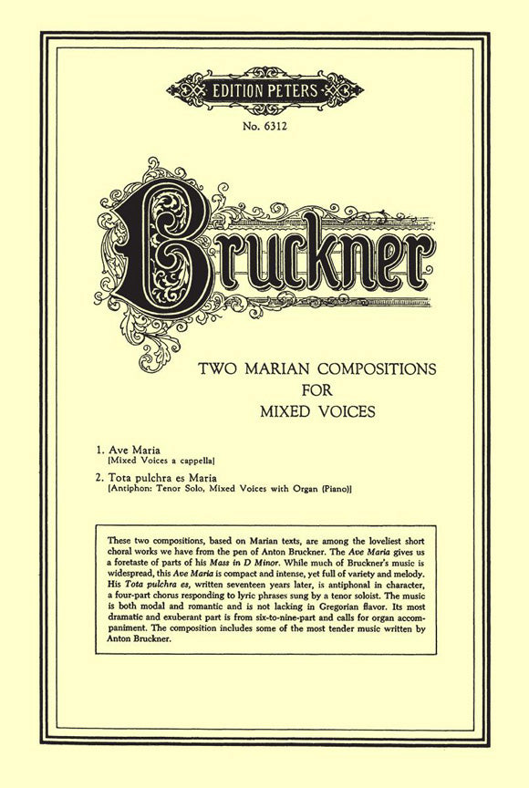 Anton Bruckner: Marian Compositions