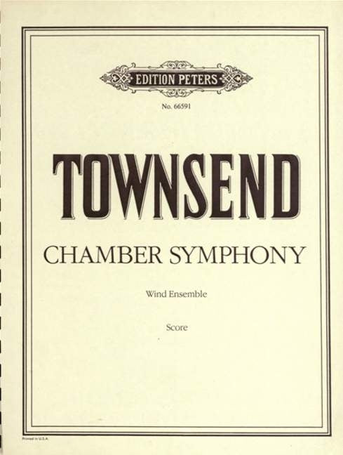 Douglas Townsend: Chamber Symphony No. 1 Opus 16