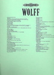 Christian Wolff: Studies