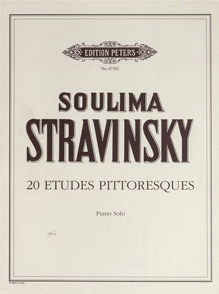 Soulima Stravinsky: 20 Etudes Pittoresques