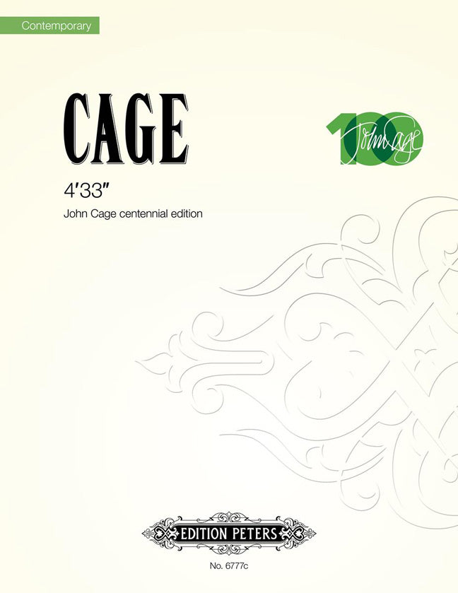 John Cage: 433 Centennial Edition