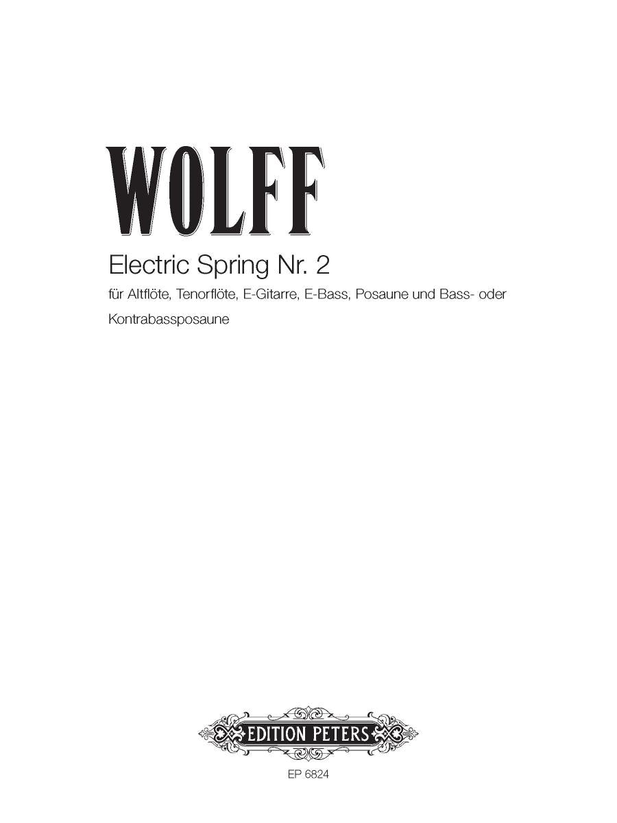 Christian Wolff: Electric Spring II