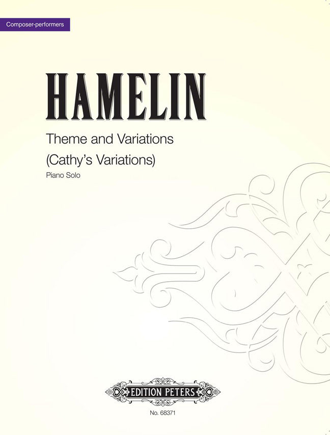 Marc-André Hamelin: Variations fuer Cathy