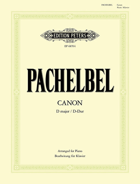 Pachelbel: Canon in D major