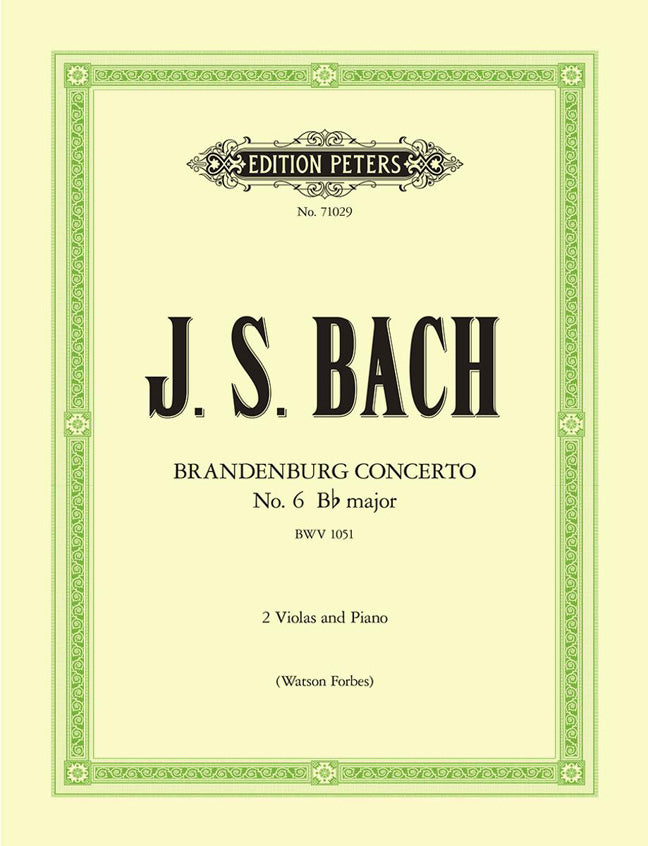 Bach: Brandenburg Concerto No.6 BWV 1051 (Altviool)