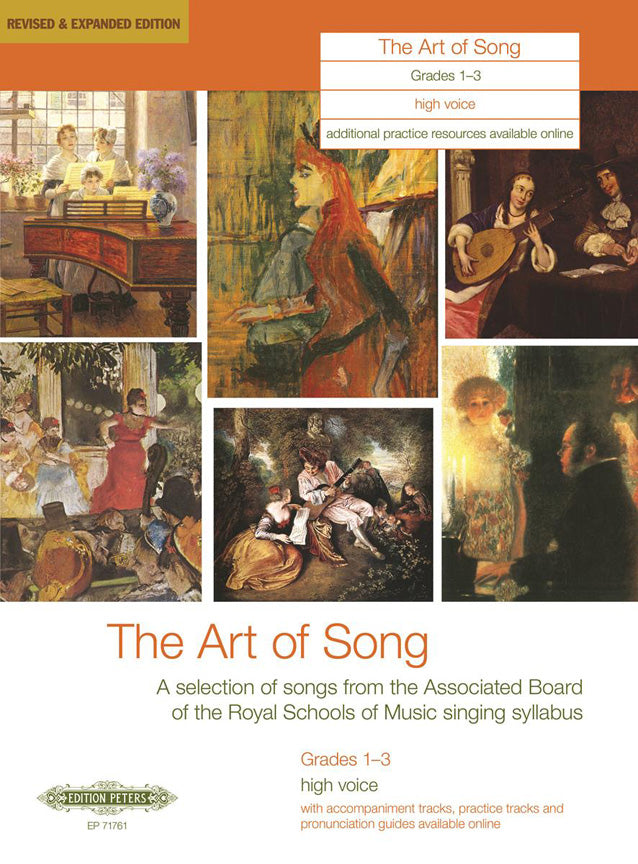 The Art of Song Grades 1-3, Medium-High Voice
