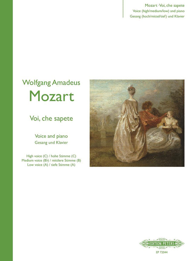 Mozart: Voi Che Sapete  Hoog