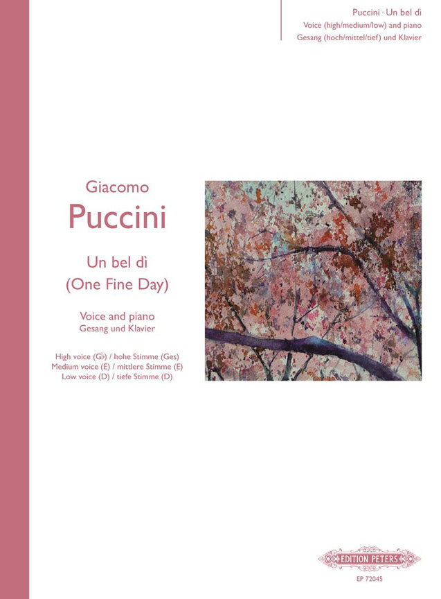 Giacomo Puccini: Un Bel Di
