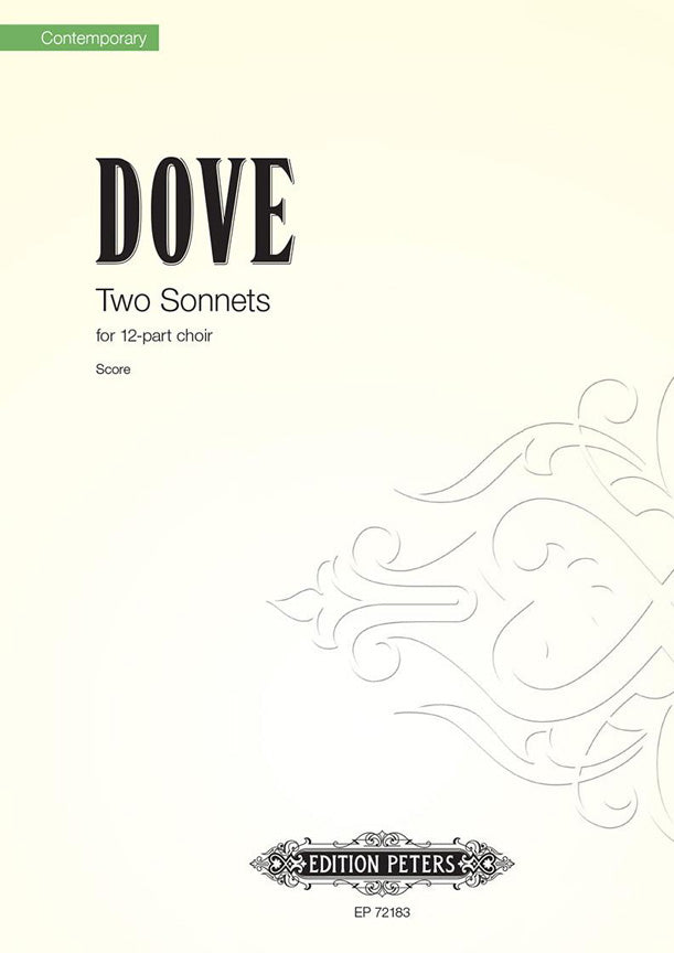 Jonathan Dove: Two Sonnets