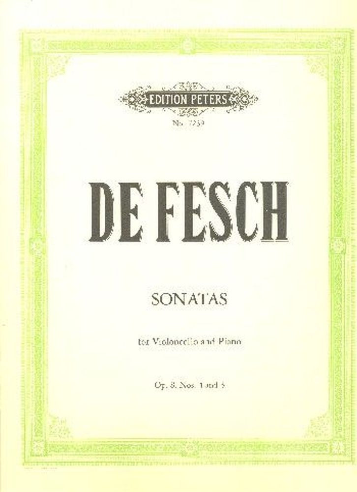 Willem De Fesch: Sonatas Opus8