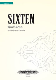 Fredrik Sixten: Sicut Cervus (SATB)