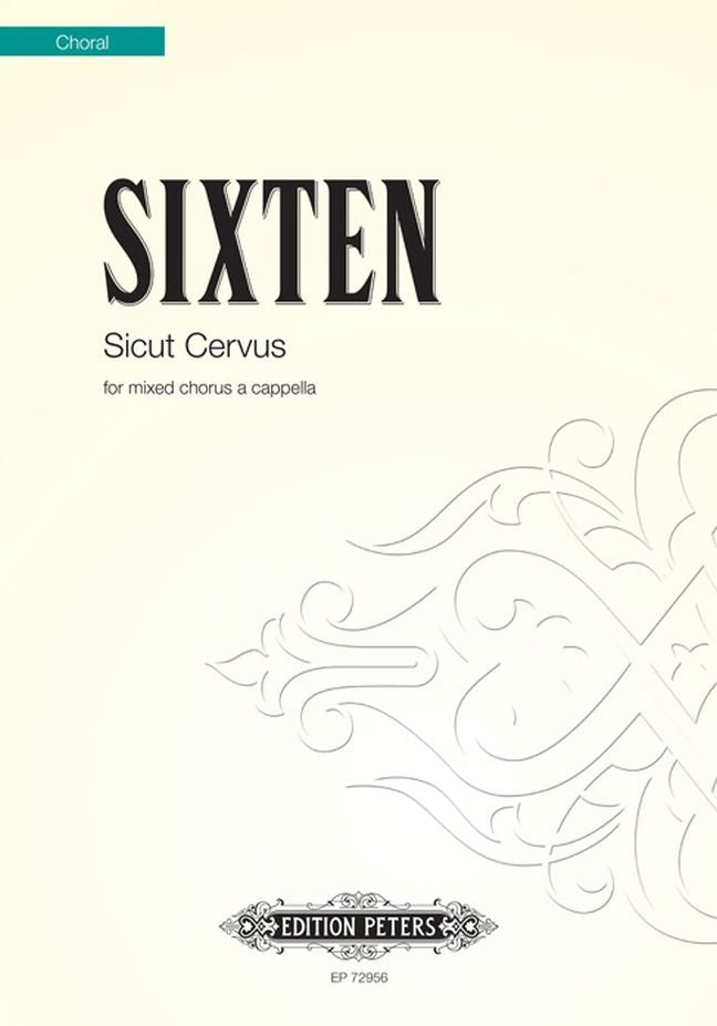 Fredrik Sixten: Sicut Cervus (SATB)