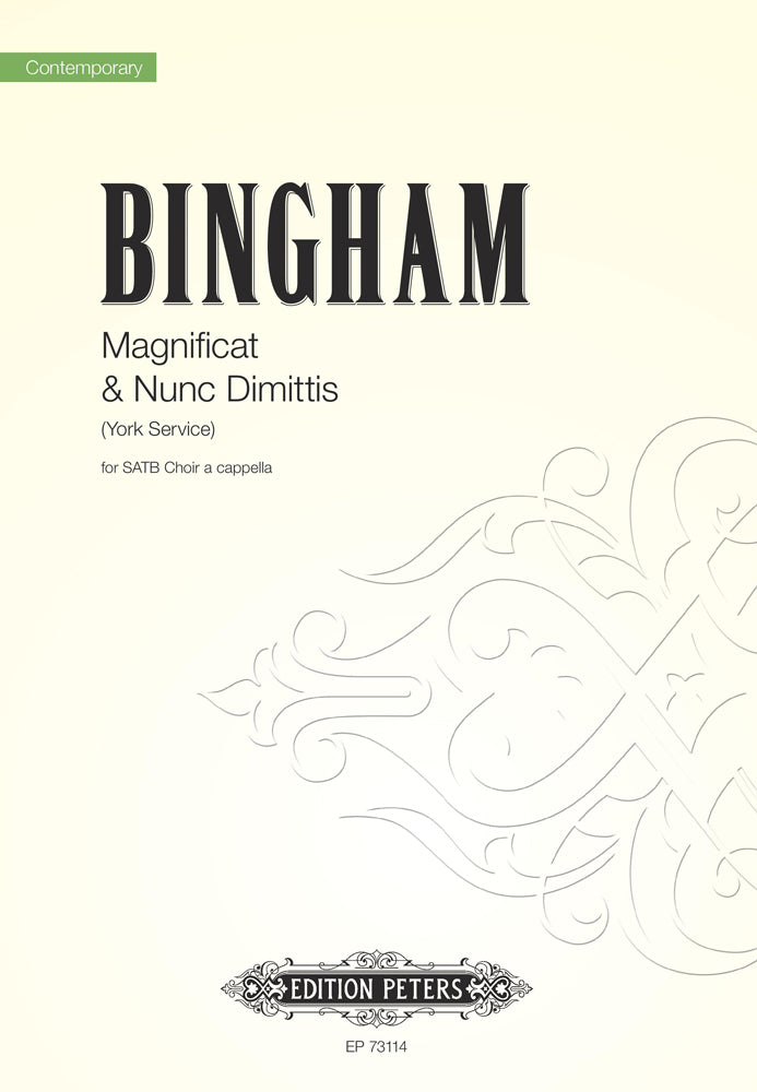 Magnificat and Nunc Dimittis (York Serv)