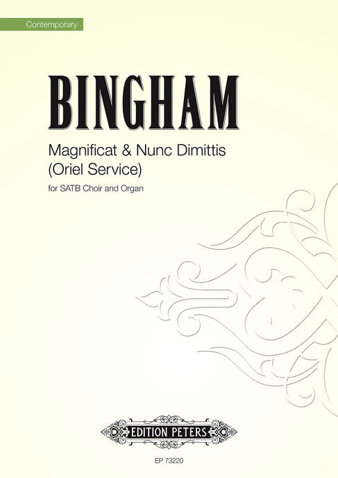 Bingham: Magnificat and Nunc Dimittis