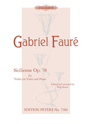 Faure: Sicilienne Op.78  (Altviool)