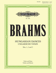 Johannes Brahms: Hungarian Dances Nos.1, 3, 5
