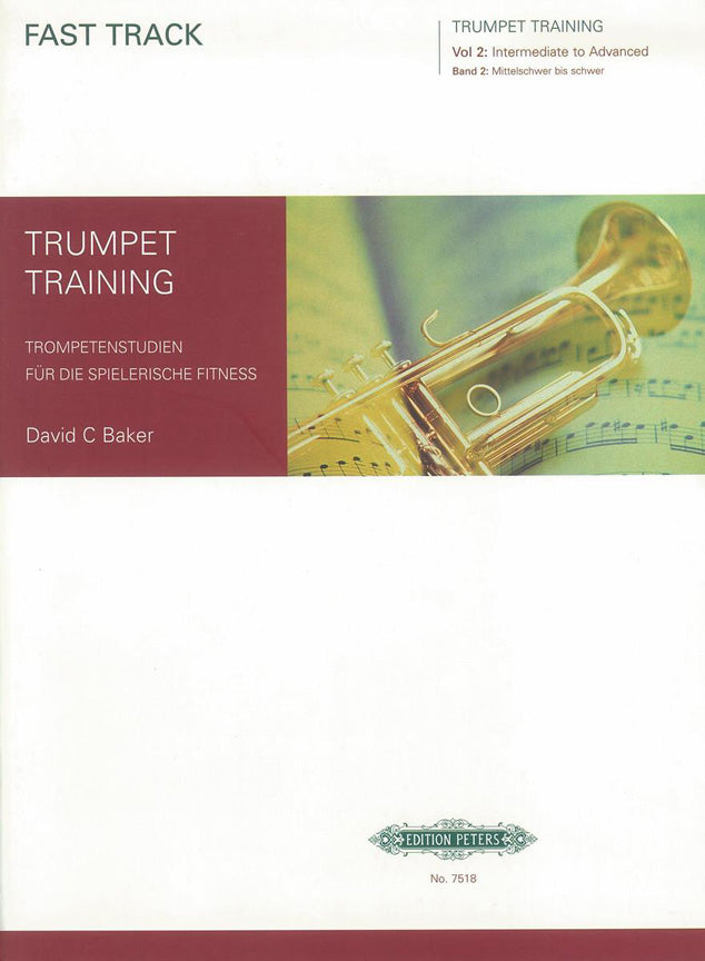 David Baker: Fast Track Trumpet Training, Vol.2