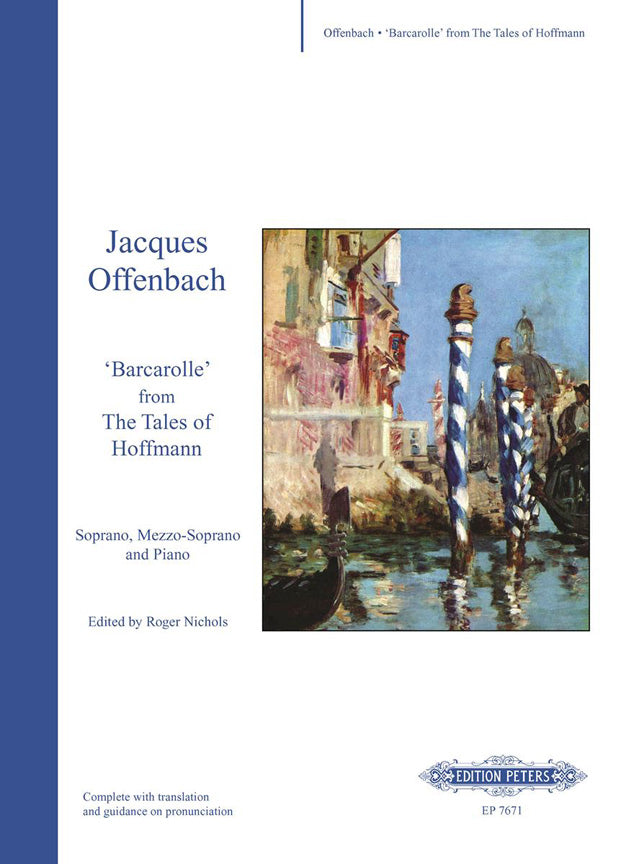Jacques Offenbach: Barcarolle
