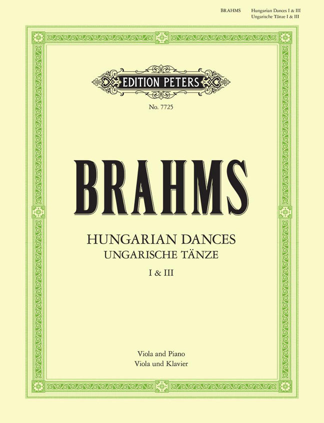 Johannes Brahms: Hungarian Dances Nos.1 & 3