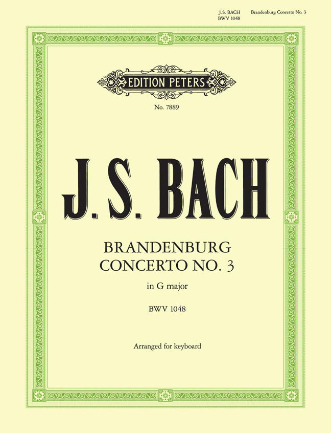 Bach: Brandenburgs Concert 3