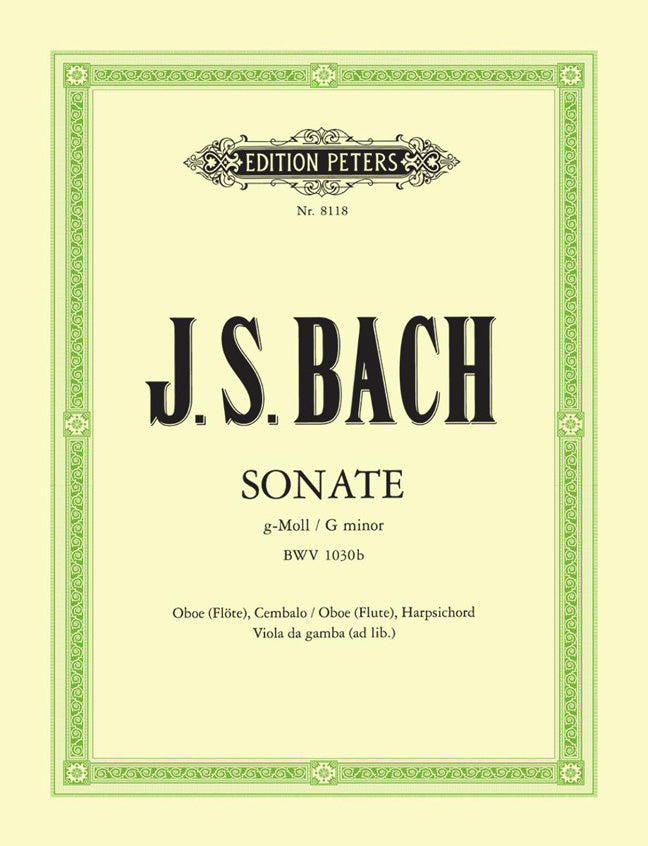 Bach: Sonata in G minor BWV 1030b