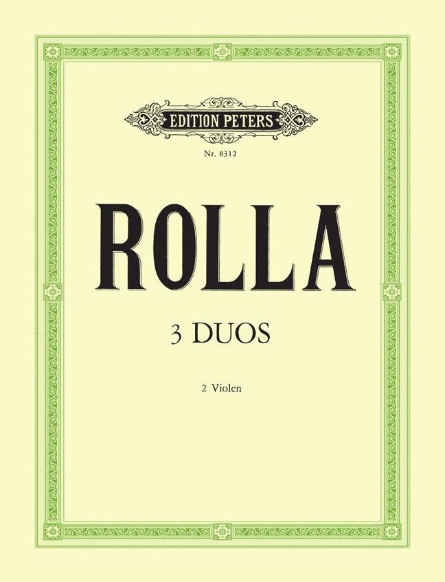 Allesandro Rolla: 3 Duos