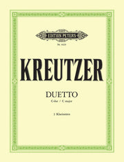 Duet in C fuer 2 Clarinets