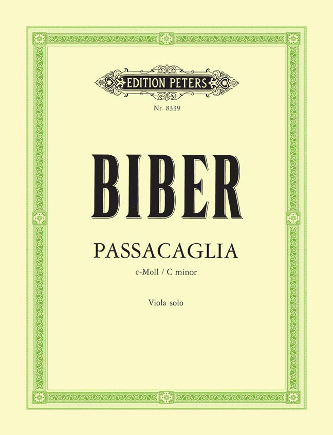 Biber: Passacaglia in c minor
