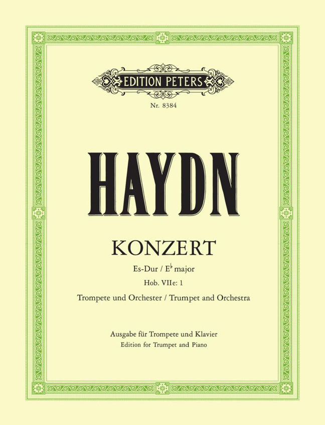 Haydn: Concerto for Trumpet and Orchestra E flat major Hob. VIIe:1