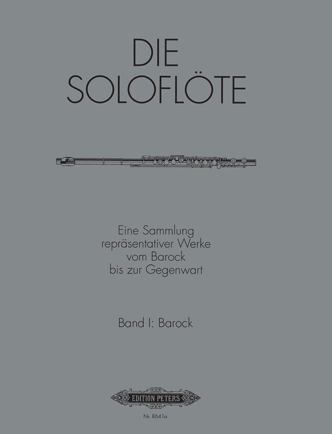 Nastasi: Die Soloflöte Band 1: Barock