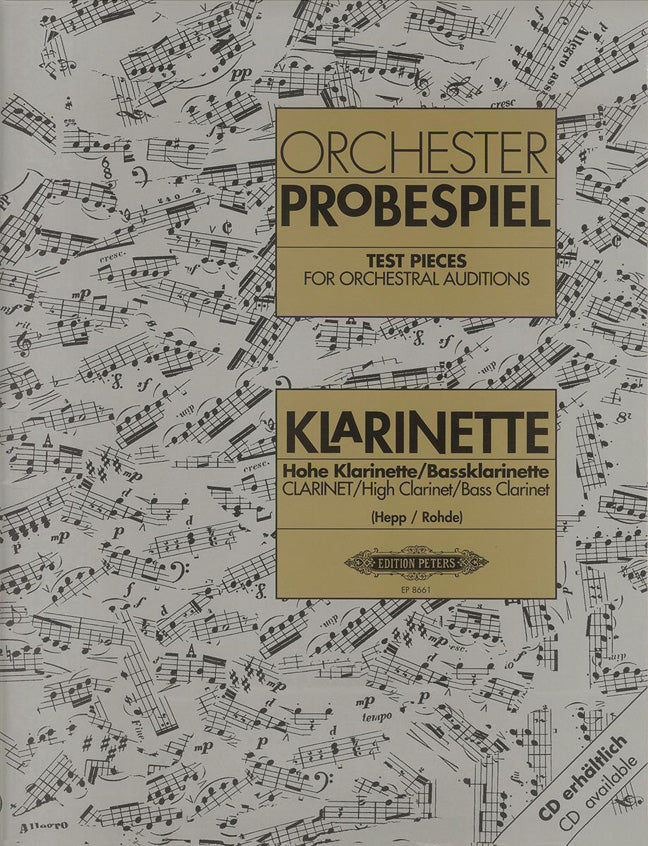 Test Pieces for Orchestral Auditions Klarinette