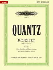 Johann Joachim Quantz: Flute Concerto in G Major QV5:174