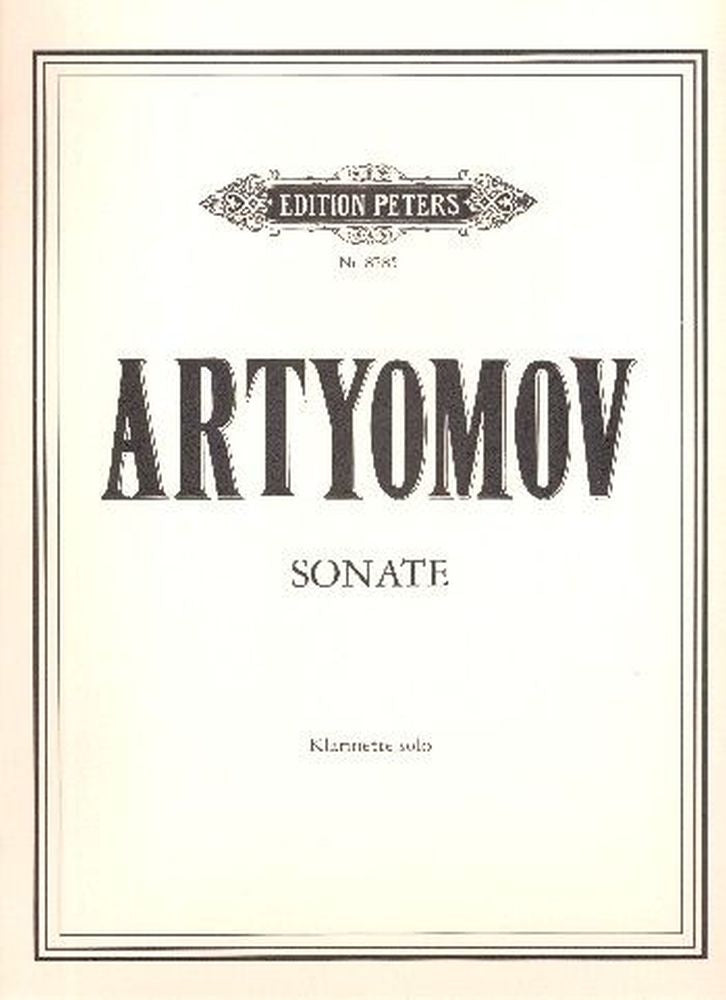 Sonata for Solo Clarinet