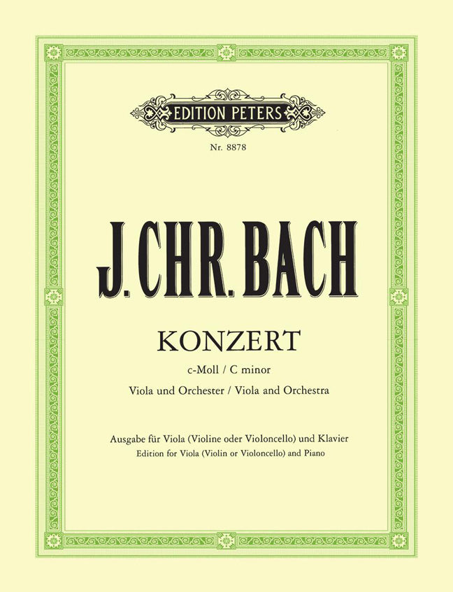 Johann Christian Bach: Concerto in C minor