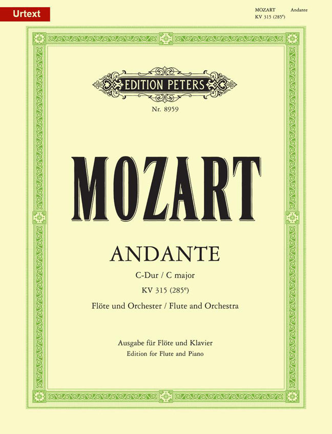 Mozart: Andante C Kv315