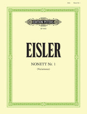 Hanns Eisler: Nonet No.1