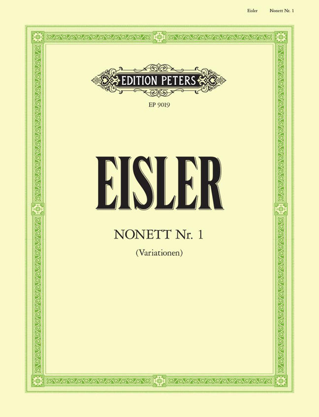 Hanns Eisler: Nonet No.1