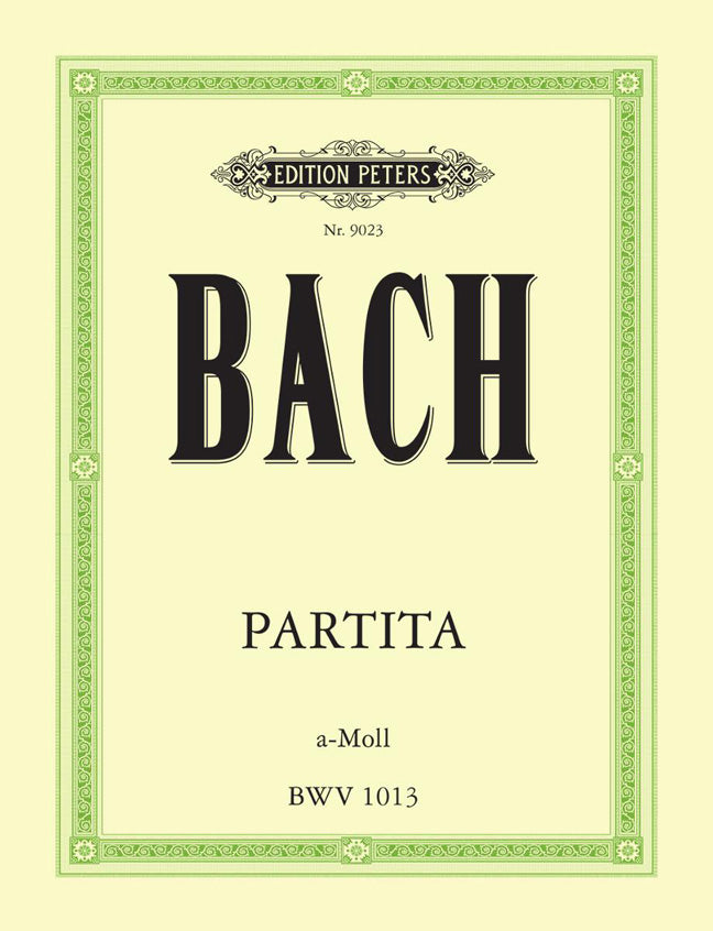 Bach: Partita Fur Flöte solo a-Moll BWV 1013