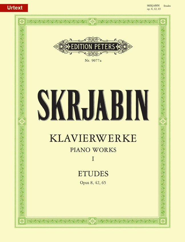 Scriabin: Klavierwerke 1