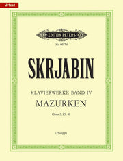 Skrjabin: Klavierwerke 4