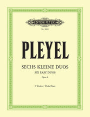 Ignaz Joseph Pleyel: 6 Easy Duos Opus8