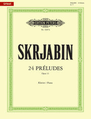 Scriabin: 24 Preludes op. 11 -für Klavier