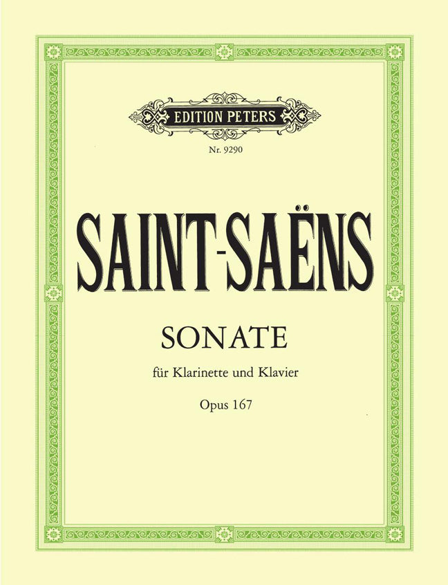 Camille Saint-Saëns: Sonate Opus 167