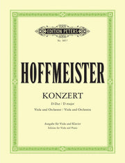 Franz Anton Hoffmeister: Konzert für Viola und Orchester D-Dur