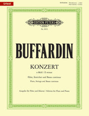 Pierre-Gabriel Buffardin: Konzert für Flöte, Streicher und BC e-Moll